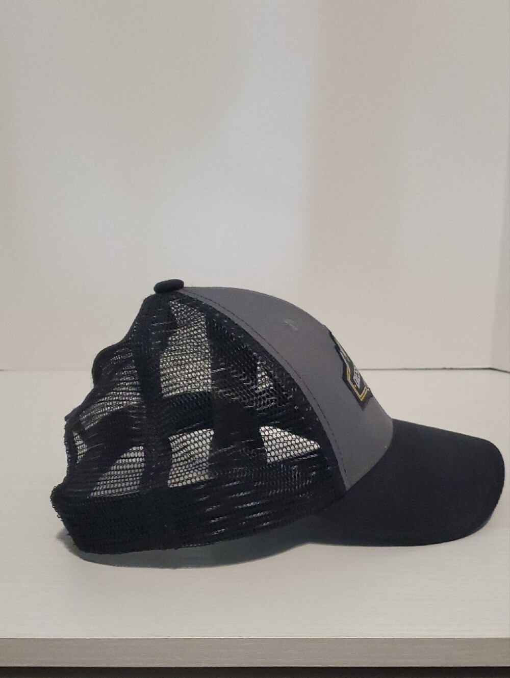 Diesel Power Trucker Hat in Gray and Black - Picture 3 of 5